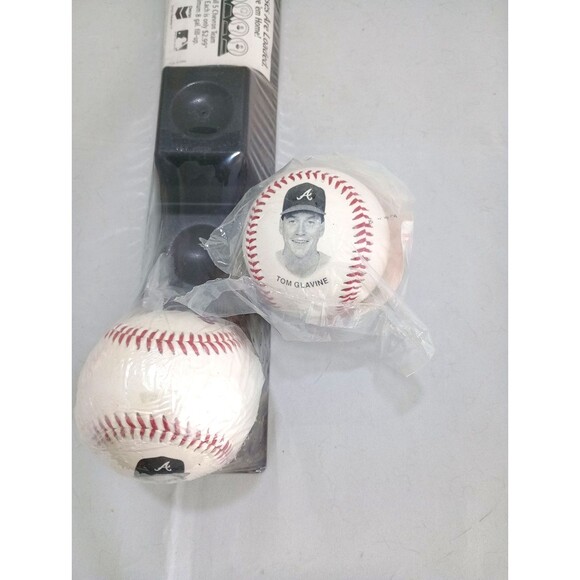 Chevron Team Stars Set Atlanta Braves Sanders Justice Glavine Pendleton Maddux - Picture 3 of 9